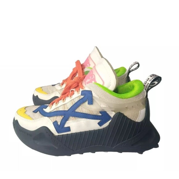 Off-White Virgil Abloh 's Multicolor Odsy-1000 Chunky Sneakers Women EU 36 US 6 - Picture 10 of 14